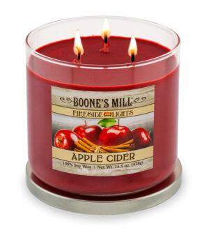 Fireside Lights Scented Candle - Apple Cider