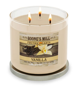 Fireside Lights Scented Candle - Vanilla