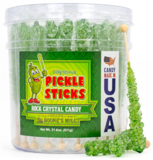 Rock Crystal Candy<br>36 ct Tub<br>Dilly-licious Pickle