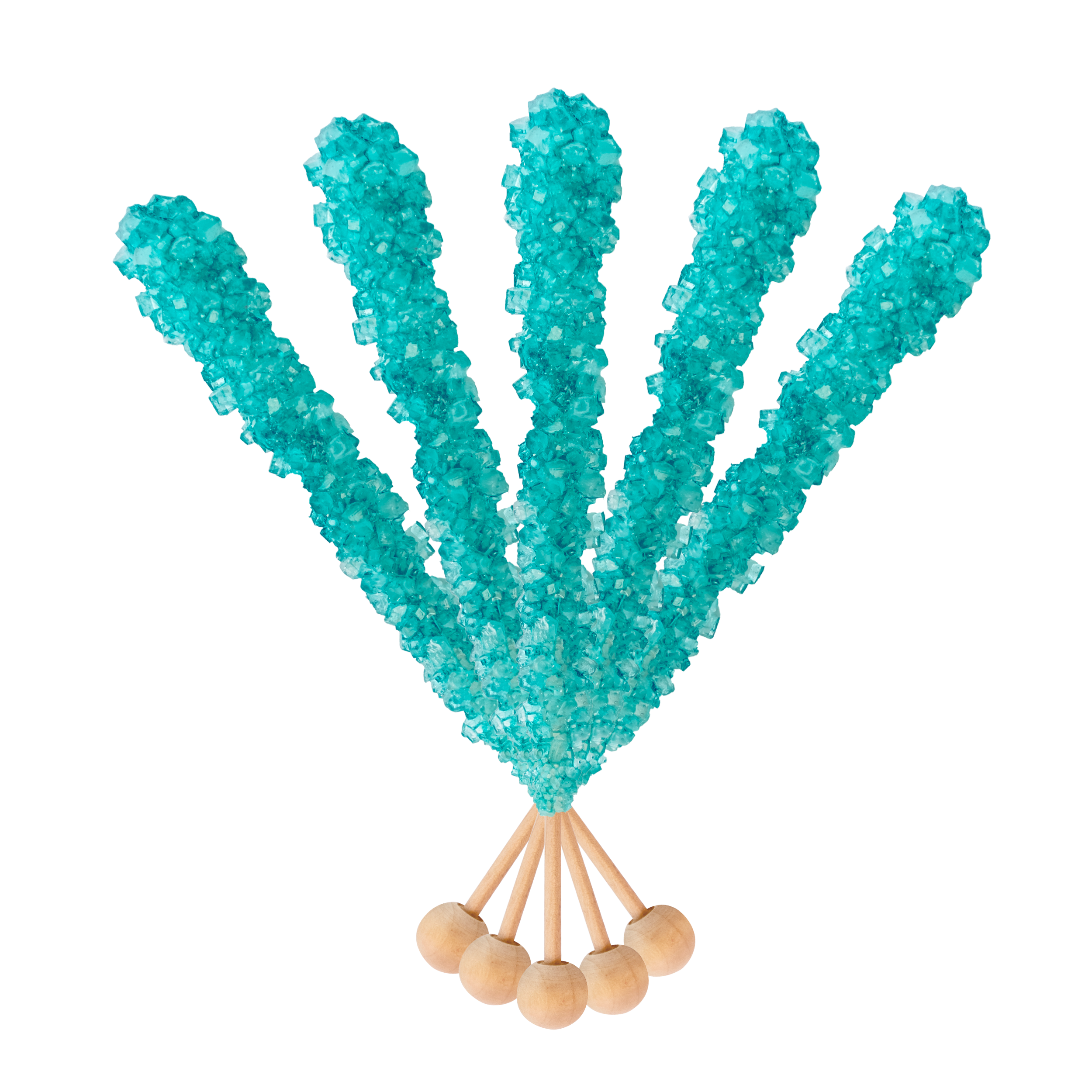 Caribbean Blue/Cotton Candy Rock Crystal Candy