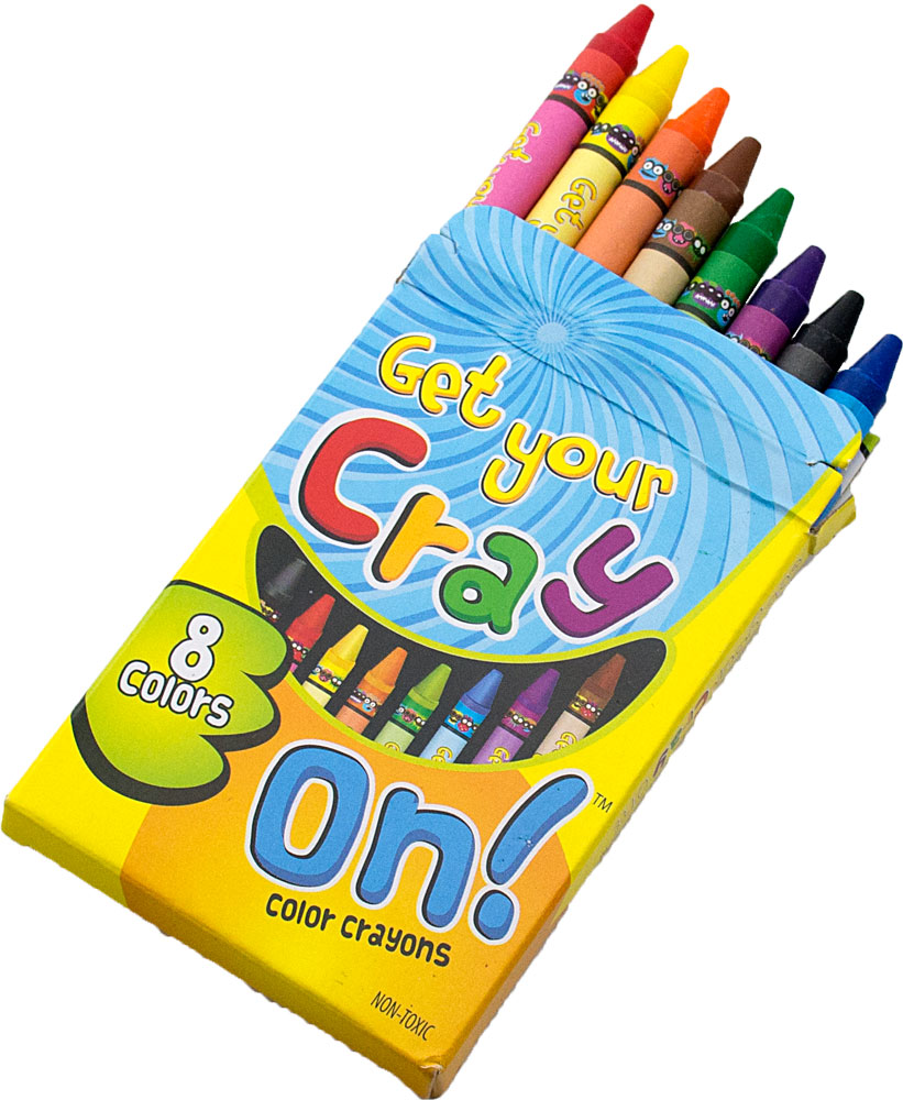Get Your Cray On! Crayons