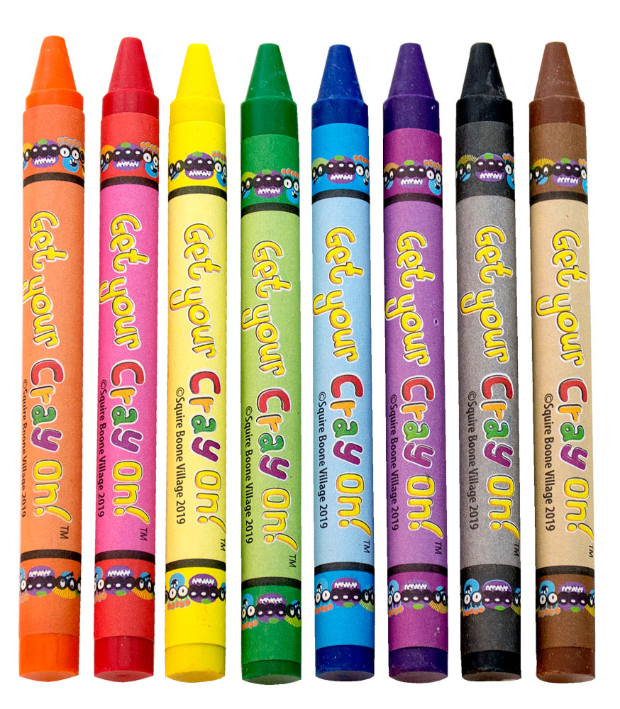 Get Your Cray On! Crayons