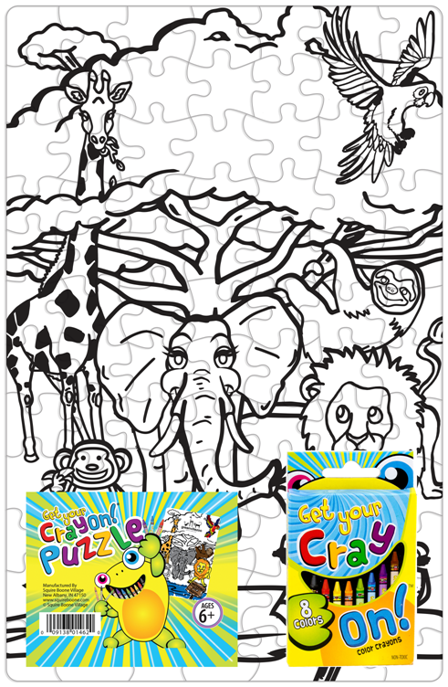 Get Your Cray On Puzzle - Safari