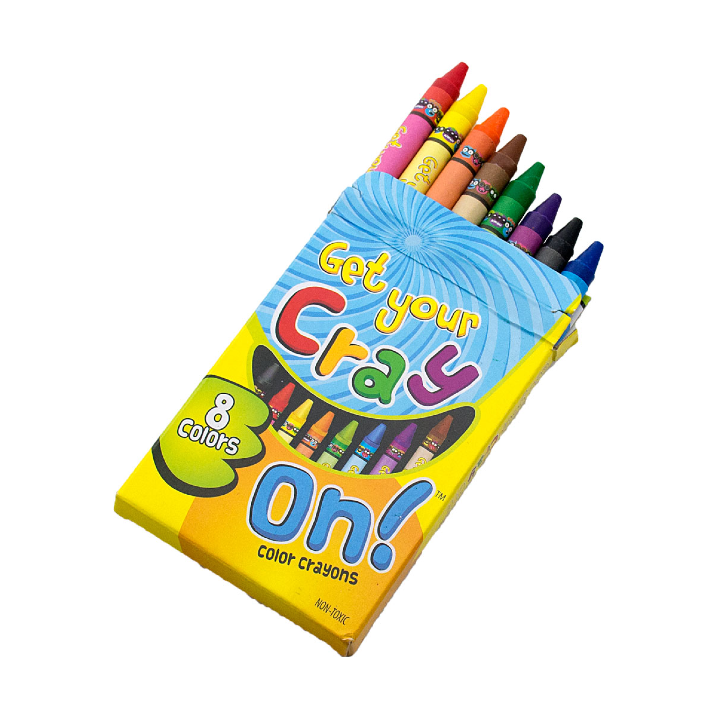 Get Your Cray On!® Crayons – 8 pack – Boone's Mill Trading