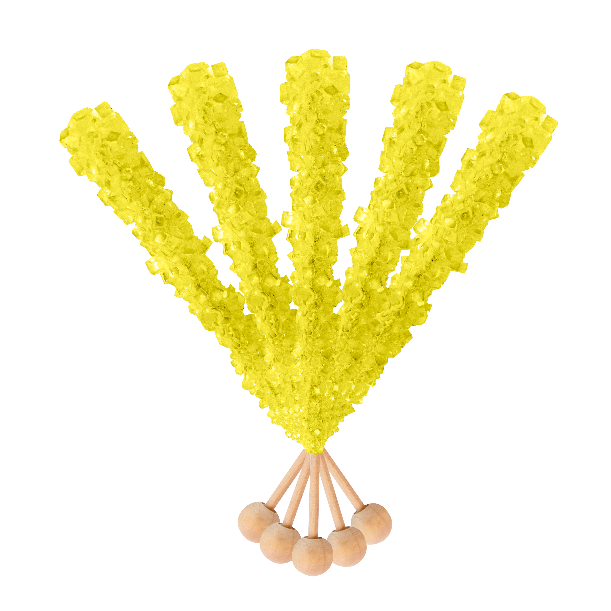 Yellow/Pineapple Rock Crystal Candy