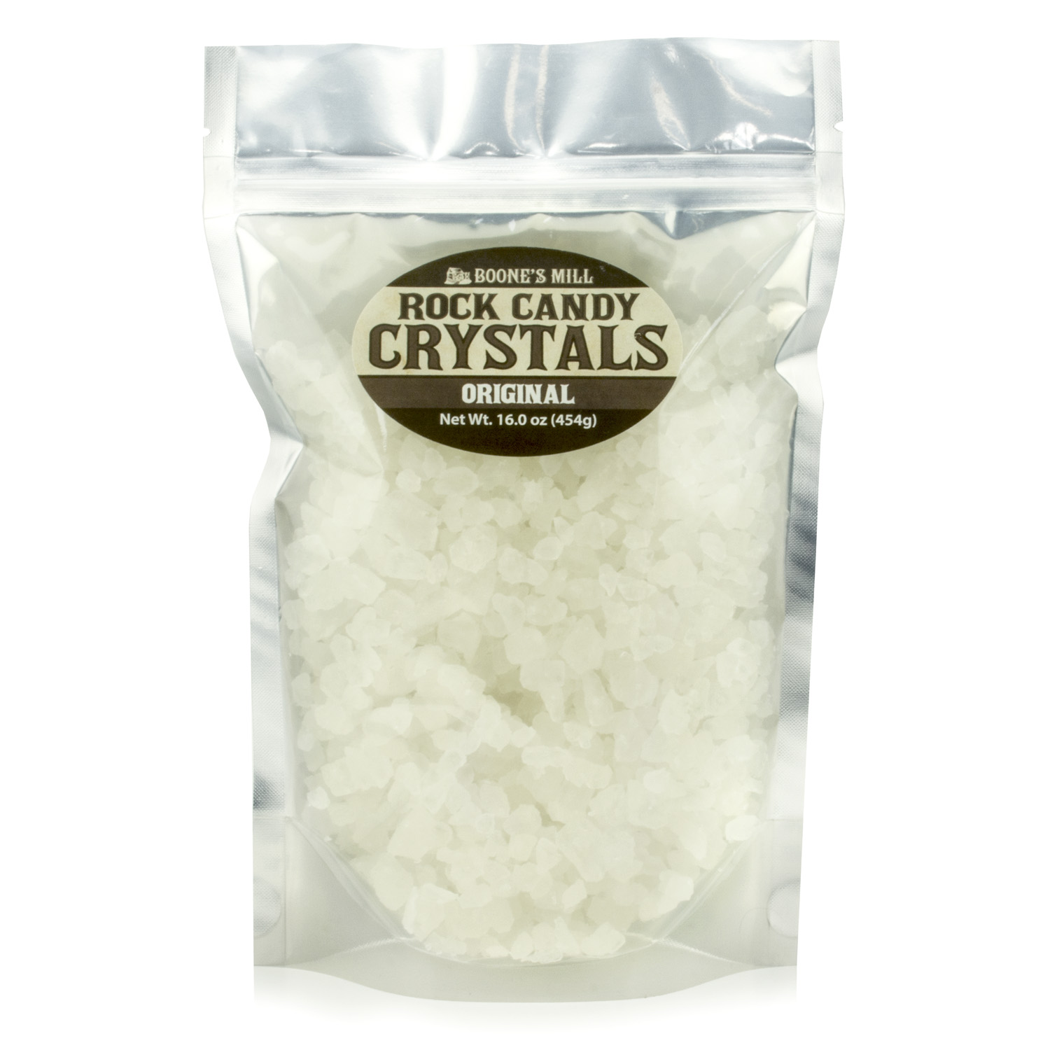 Rock Candy Crystals Original Flavor White Clear Crystals